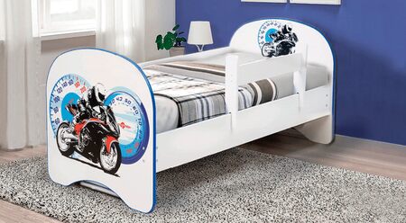 Кровать детская Мотоцикл ЛДСП